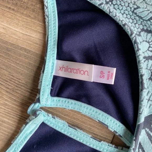 Women’s Aqua/Navy Xhilaration Dress, Size S - Picture 2 of 6